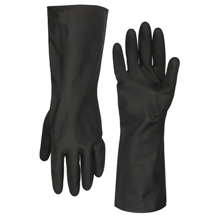 LEGACY Flexzilla? Pro Heavy Duty Cleaning Gloves, Neoprene, 13 in. Long Cuff, Black, L GC400PL